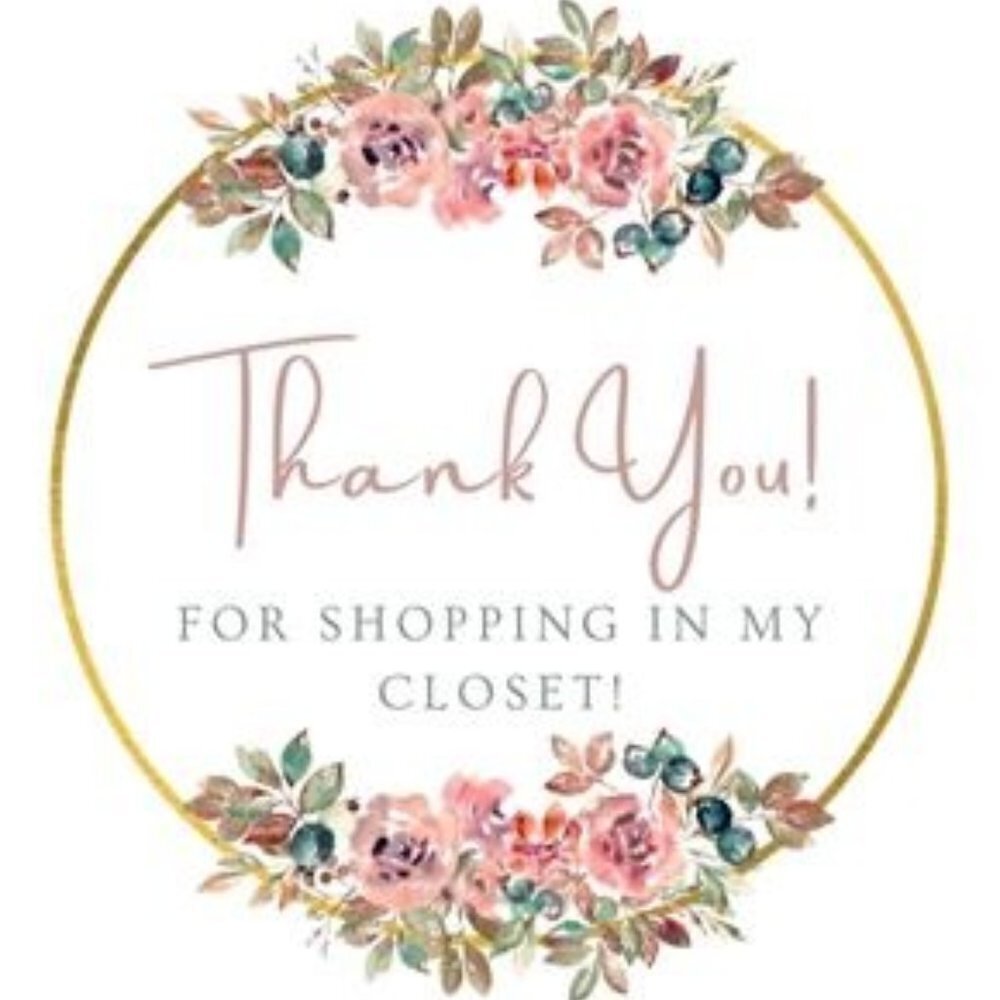 THANK YOU FOR SHOPPING IN MY CLOSET!